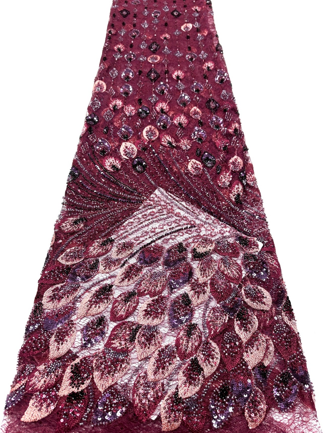 Glitter Tablecloth - 5 Yard Luxury African Fabric for
