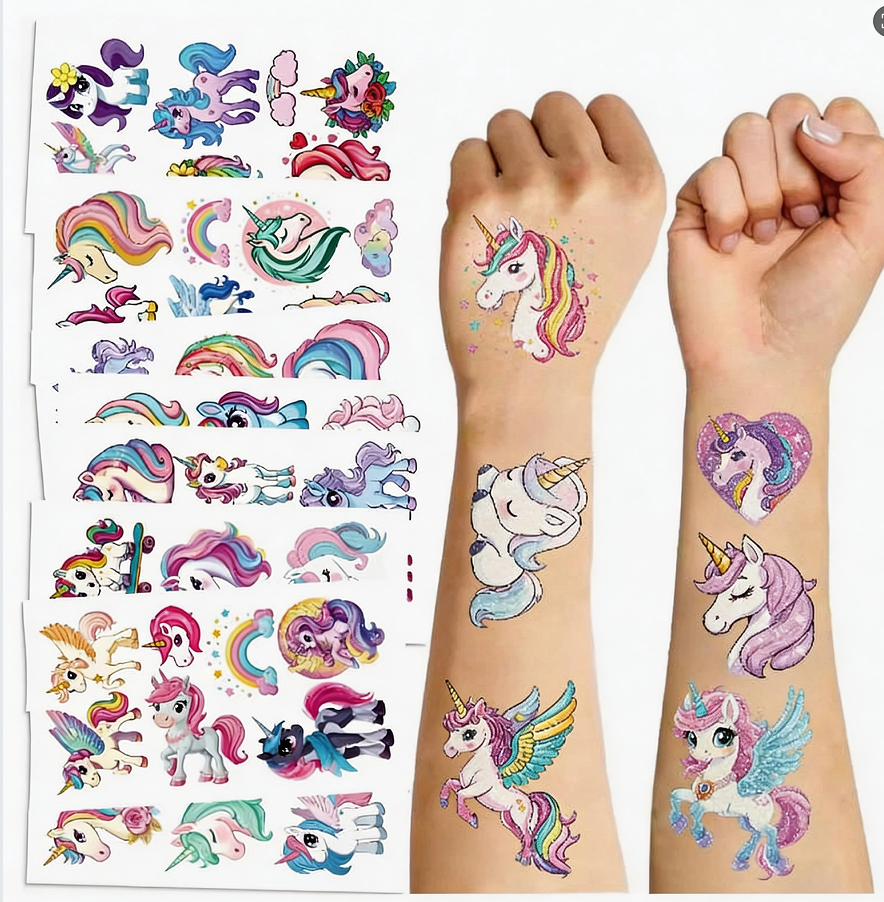 Unicorn Theme Birthday Decorat - Table Cloth Disposable avaliação e preço