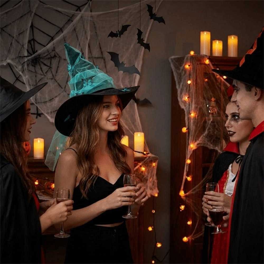 Pleated Halloween Party Butter - Party Hat Cone avaliação e preço