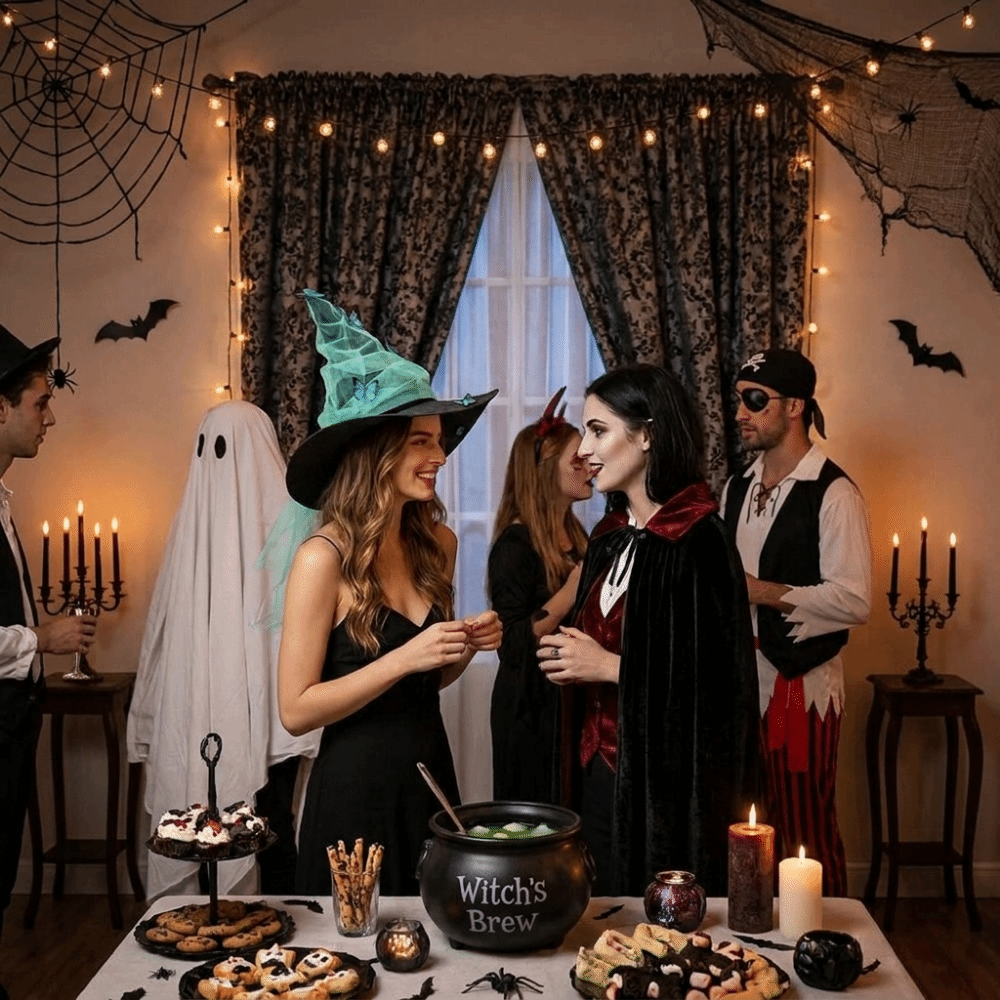Pleated Halloween Party Butter - Party Hat Cone avaliação e preço