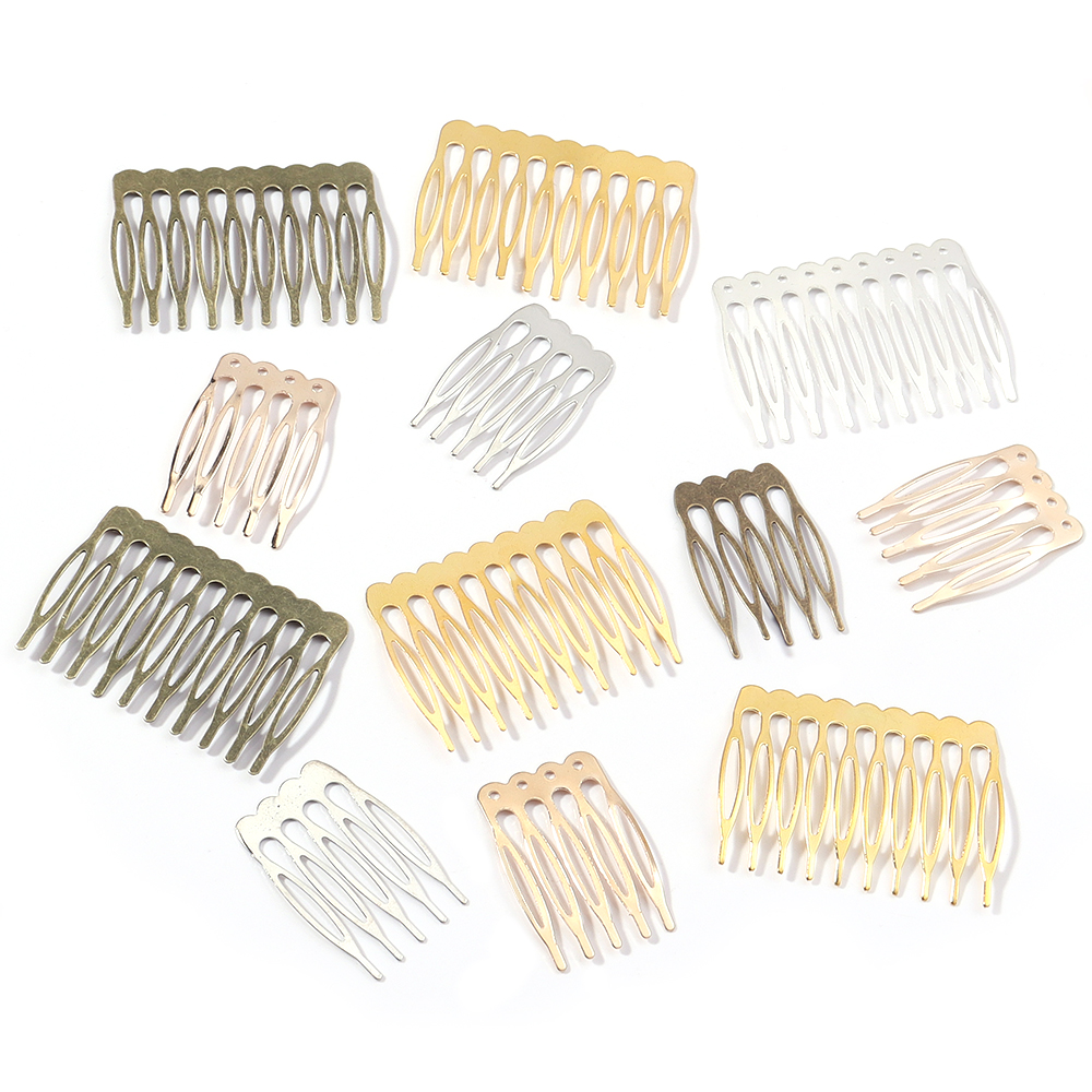 10pcs 5 8 10 Teeth Metal Hair  - Event Suppliers avaliação e preço
