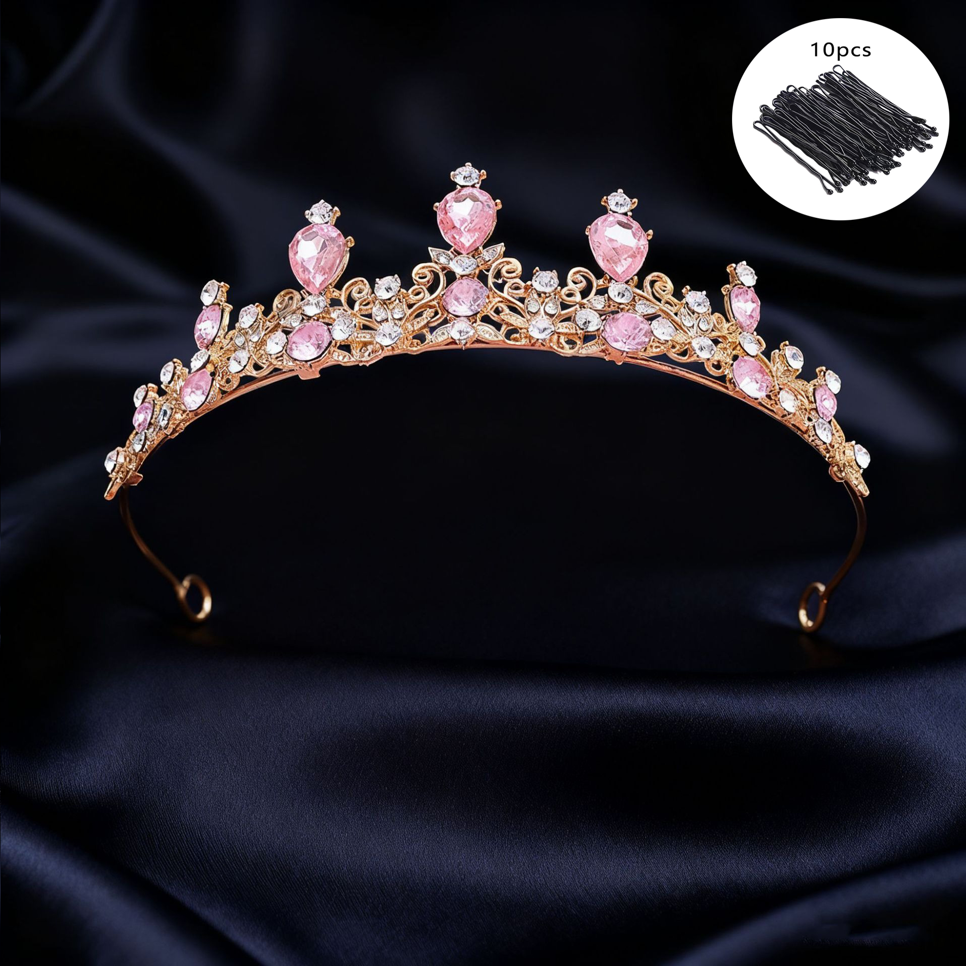 Bridal Tiara Vintage Scroll Rh - Event & Party Supply avaliação e preço