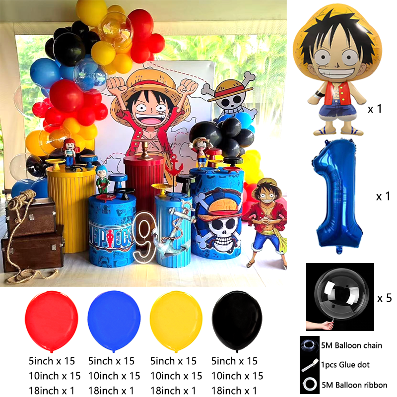 One Piece Pirate Style Balloon - Balloon Arch Kit avaliação e preço