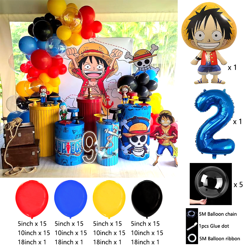 One Piece Pirate Style Balloon - Balloon Arch Kit avaliação e preço