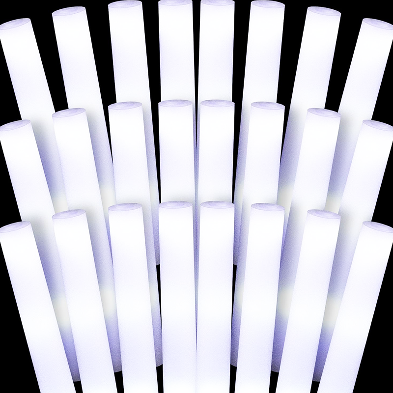 30Pcs LED Foam Sticks White Li - Centerpiece Stick avaliação e preço