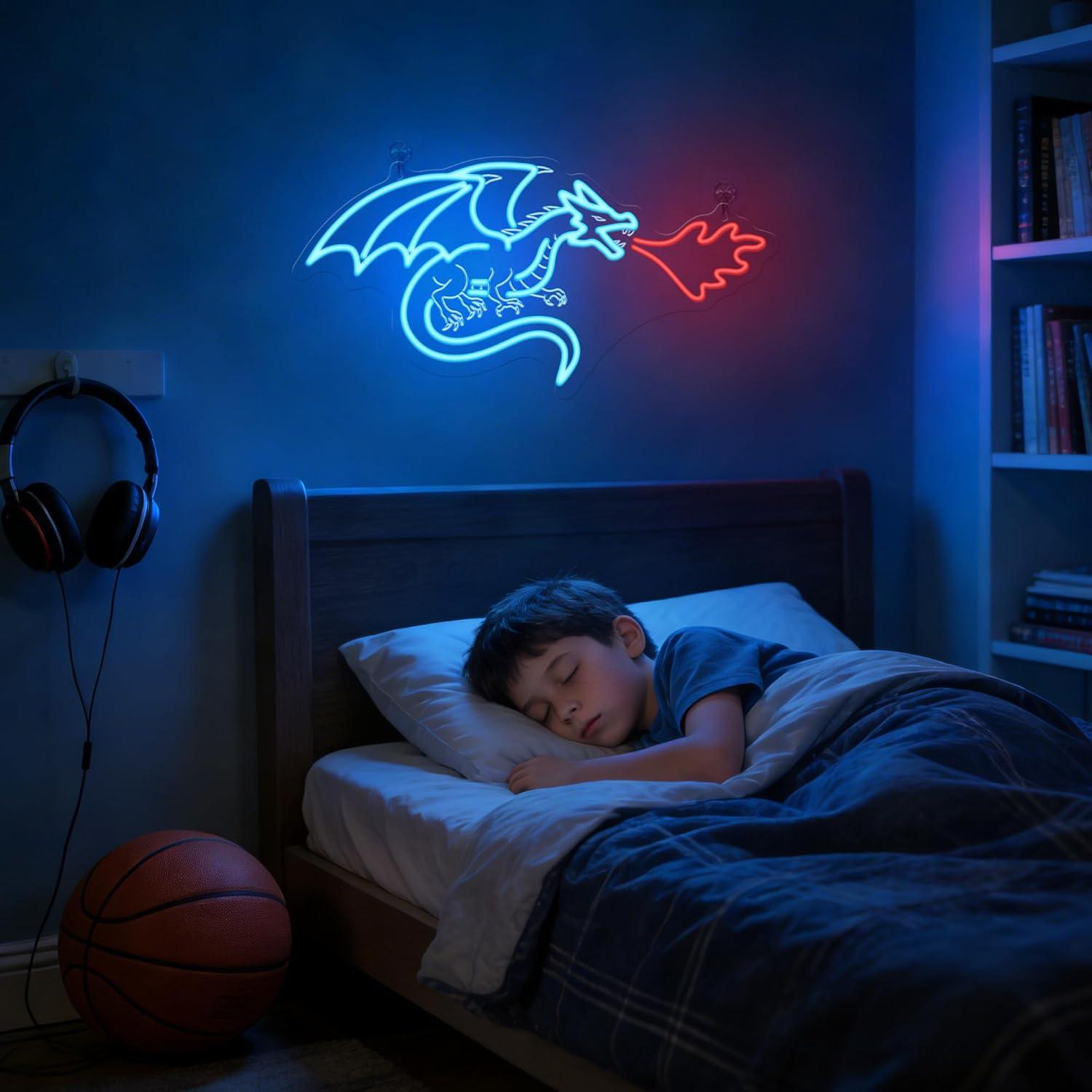 Dragon Neon Sign LED Dimmable  - Neon Sign Party avaliação e preço