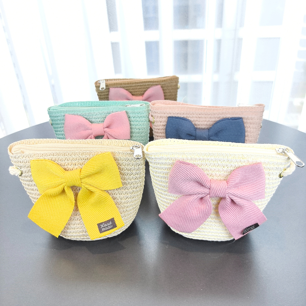 Girls 2pcs Straw Hat Solid Col - Paper Straw Color avaliação e preço