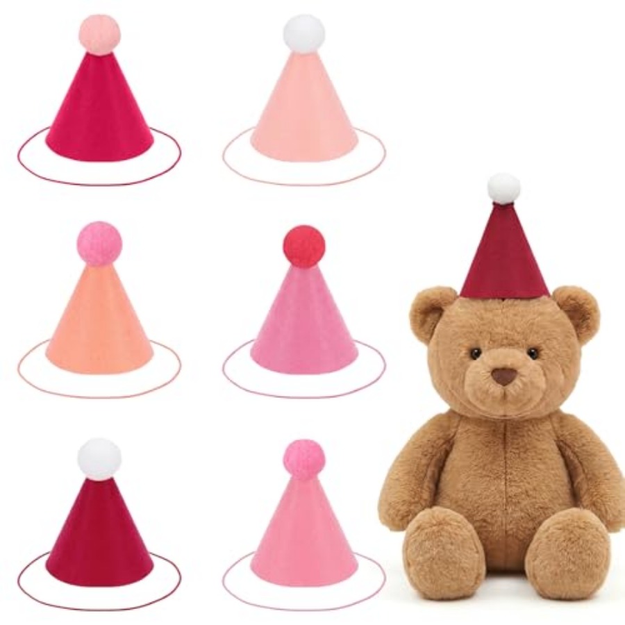 6 Pcs Mini Party Hats for Stuf - Party Hat Cone avaliação e preço