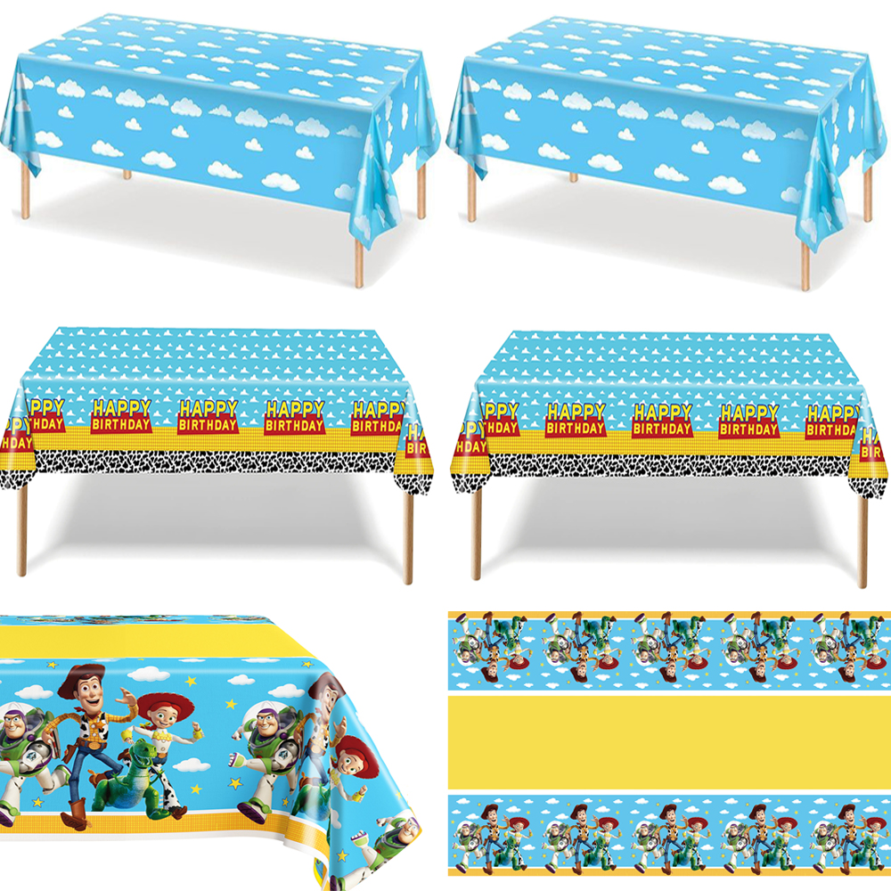 Toyss Inspired Birthday Party  - Table Cloth Disposable avaliação e preço