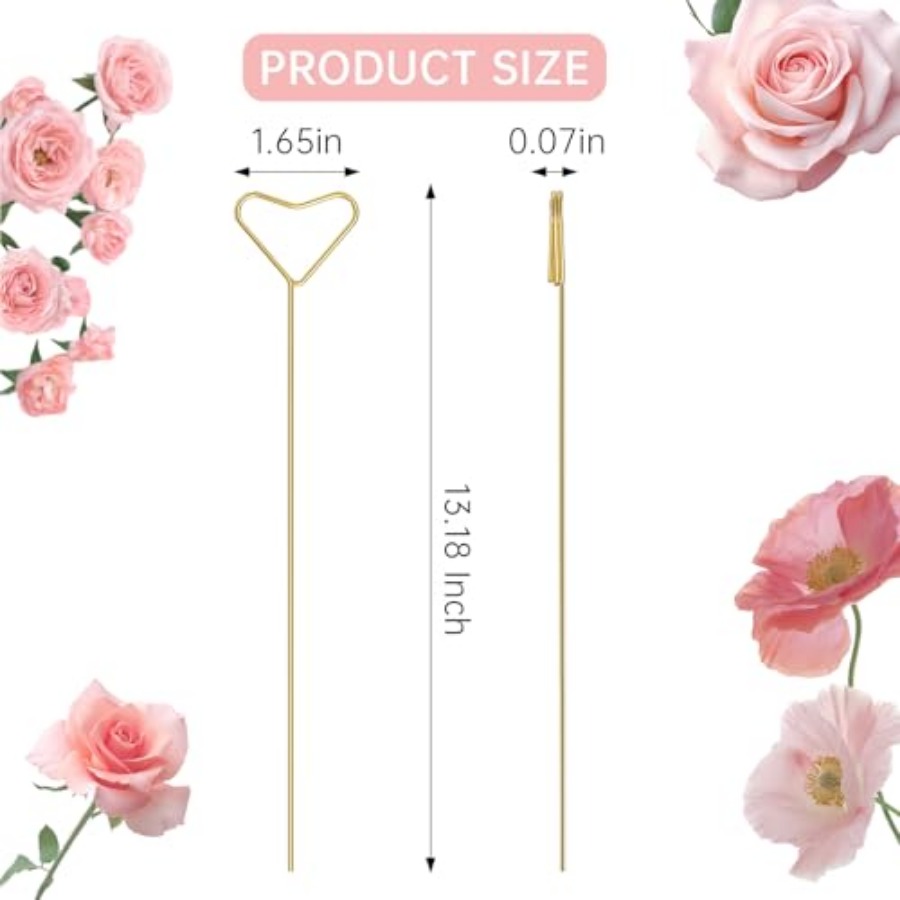 40 Packs Floral Card Holder Pi - Centerpiece Stick avaliação e preço