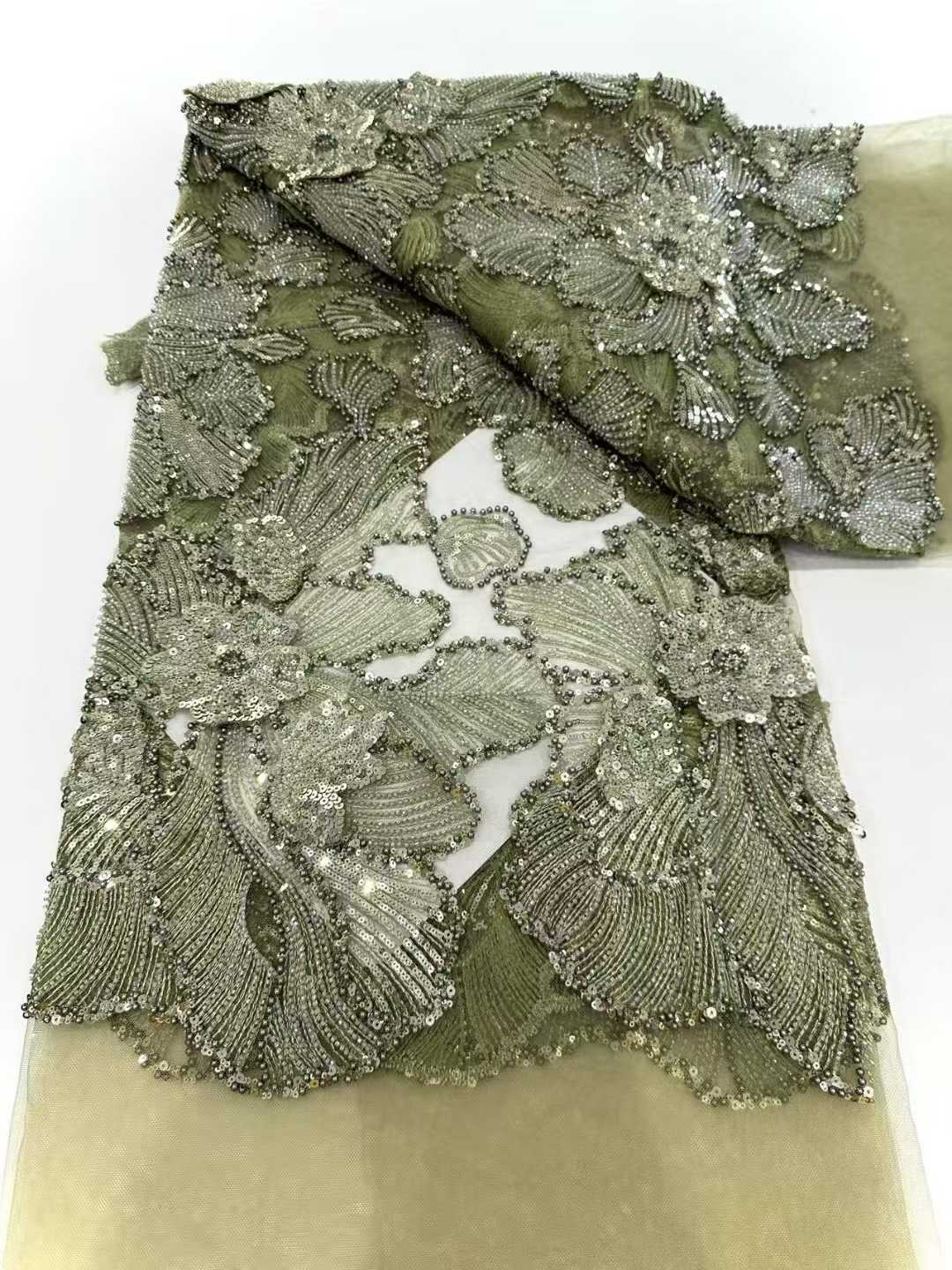 Green African Beads Groom Tull - Glitter Tablecloth avaliação e preço