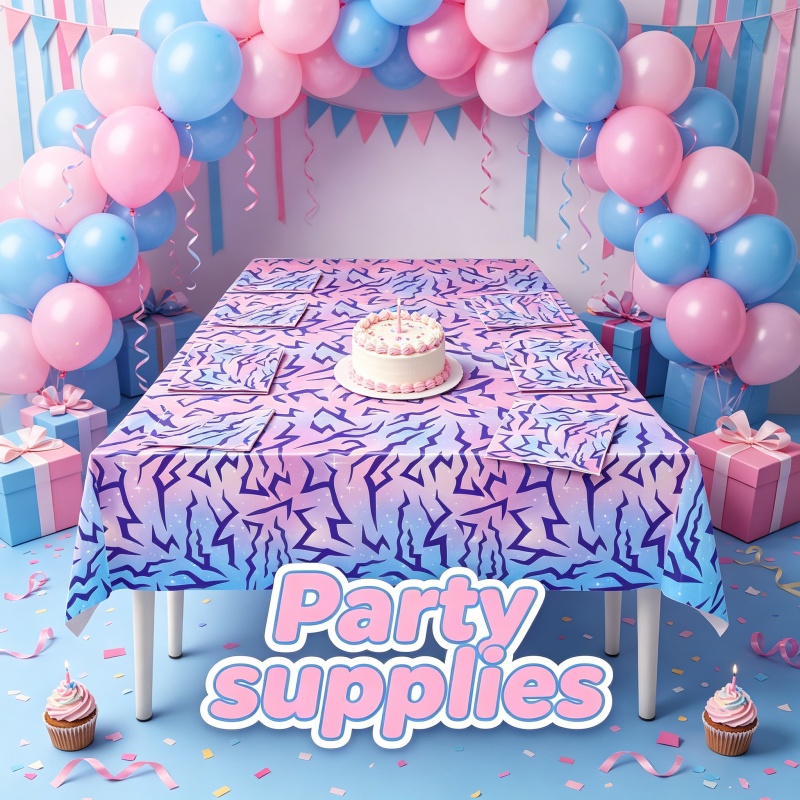 Hot Anime Movie K-pop Pink and - Table Cloth Disposable avaliação e preço
