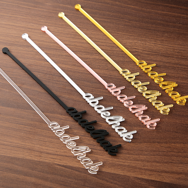 Personalized name drink stirre - Centerpiece Stick avaliação e preço