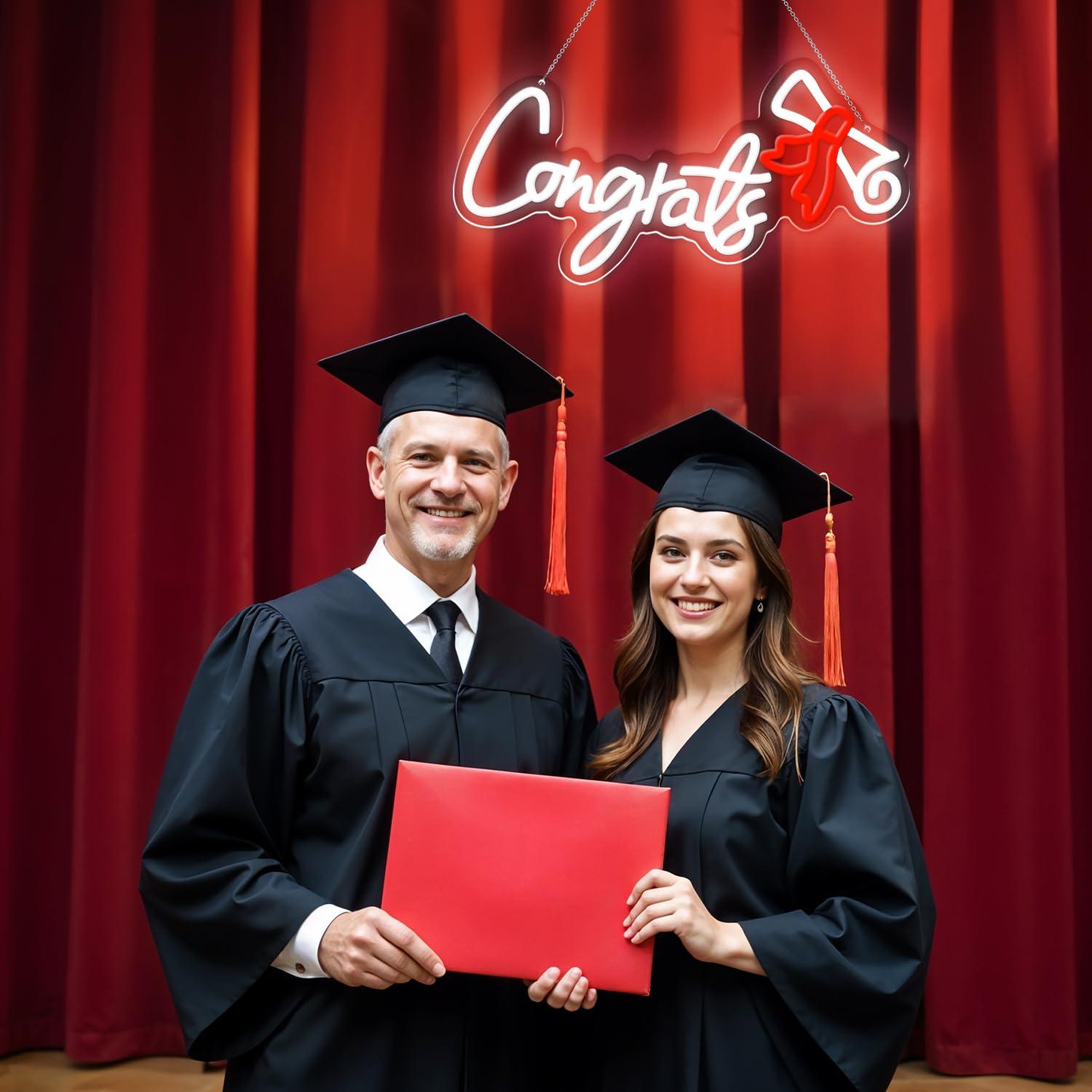 Congrats Graduation Neon Sign  - Neon Sign Party avaliação e preço