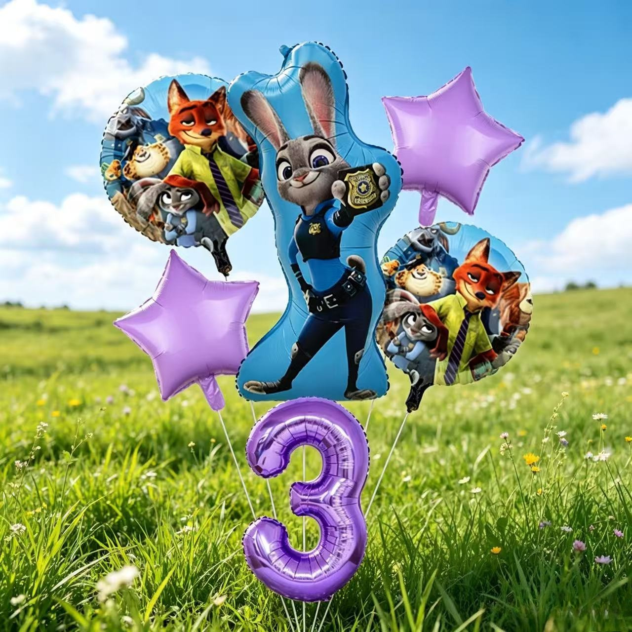 Zootopia Animal Cartoon Balloo - Balloon Arch Kit avaliação e preço