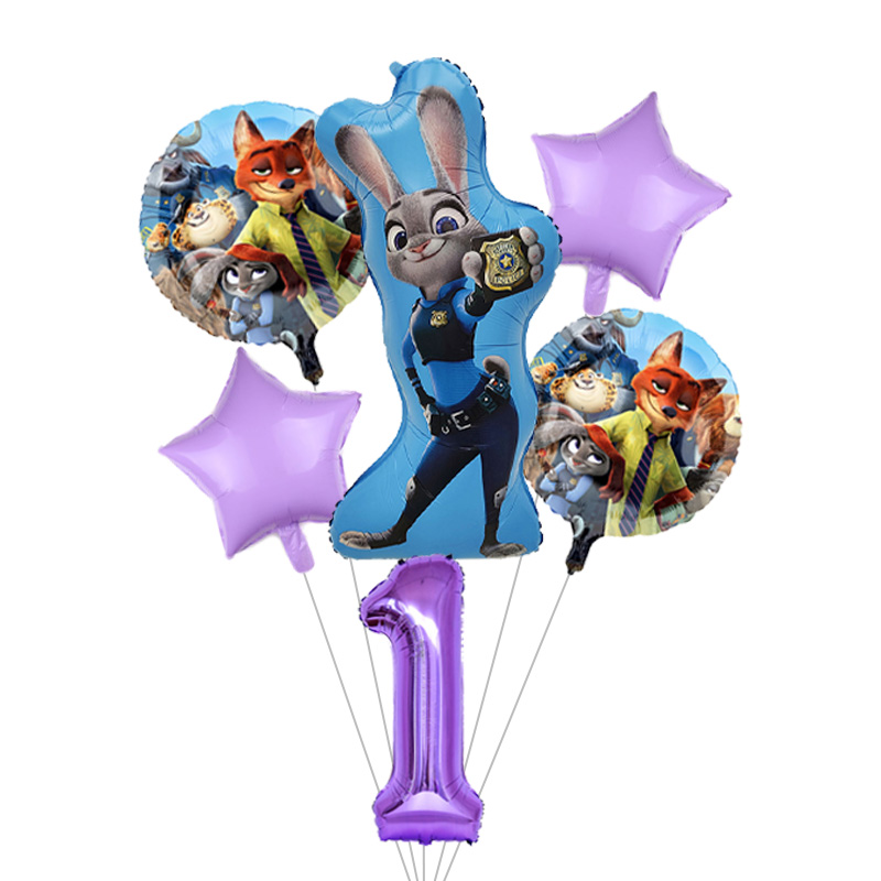Zootopia Animal Cartoon Balloo - Balloon Arch Kit avaliação e preço