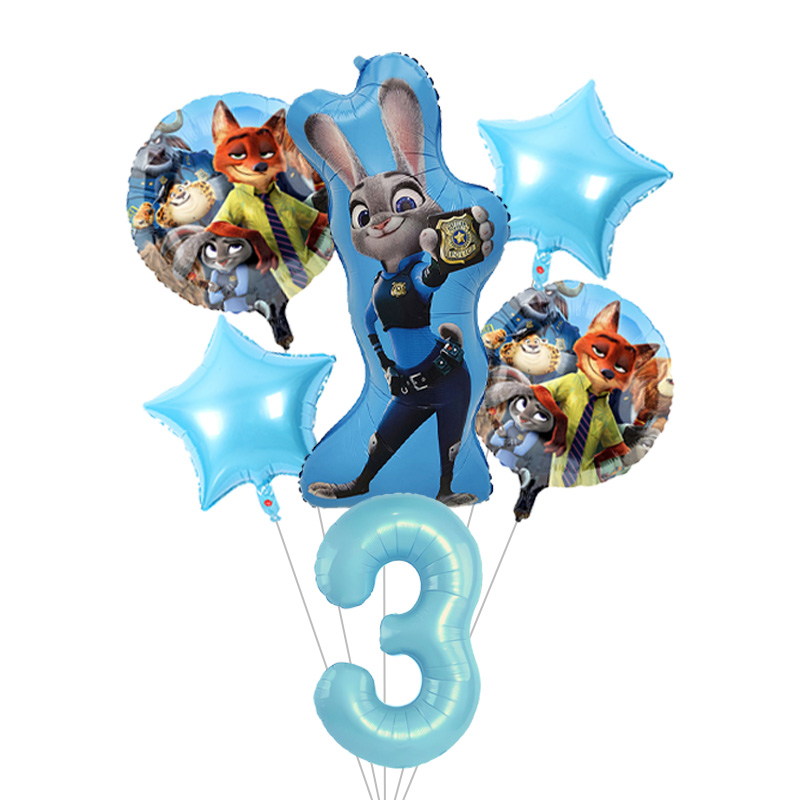 Zootopia Animal Cartoon Balloo - Balloon Arch Kit avaliação e preço