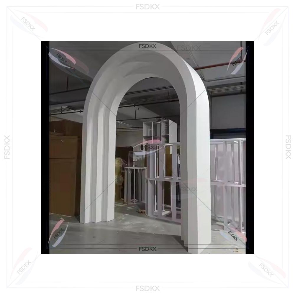 Luxury White  PVC Acrylic Wall - Party Event Supplier avaliação e preço