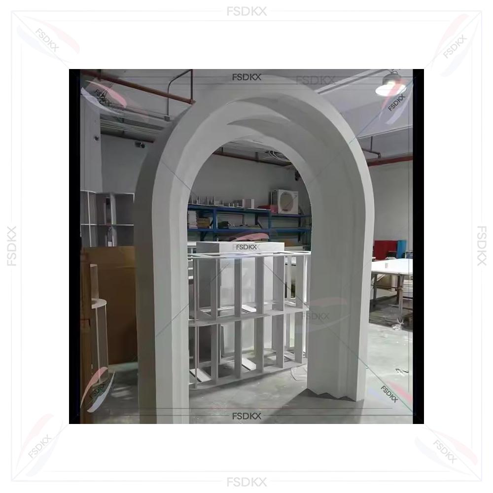 Luxury White  PVC Acrylic Wall - Party Event Supplier avaliação e preço