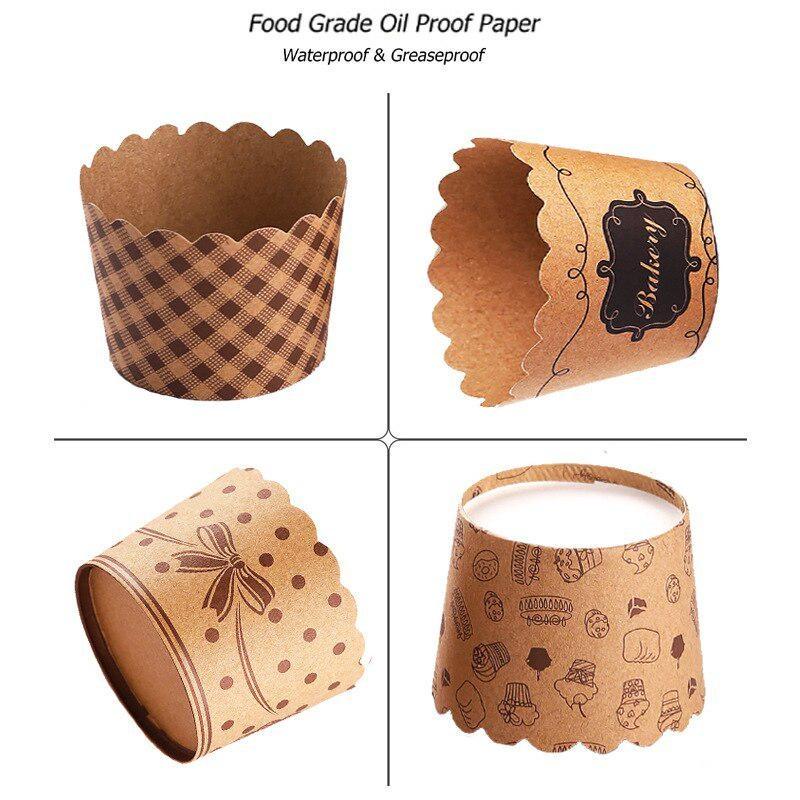 50Pcs/Pack Cupcake Paper Cups  - Event Suppliers avaliação e preço