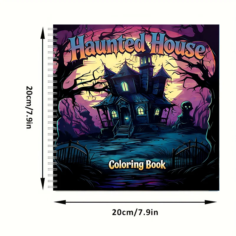 Haunted House Coloring Book fo - Event Supplies avaliação e preço