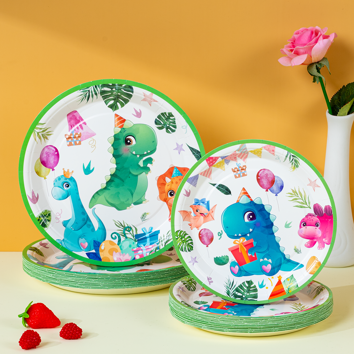 10/25/50Pcs Cute Party Dinosau - Event Supplies avaliação e preço