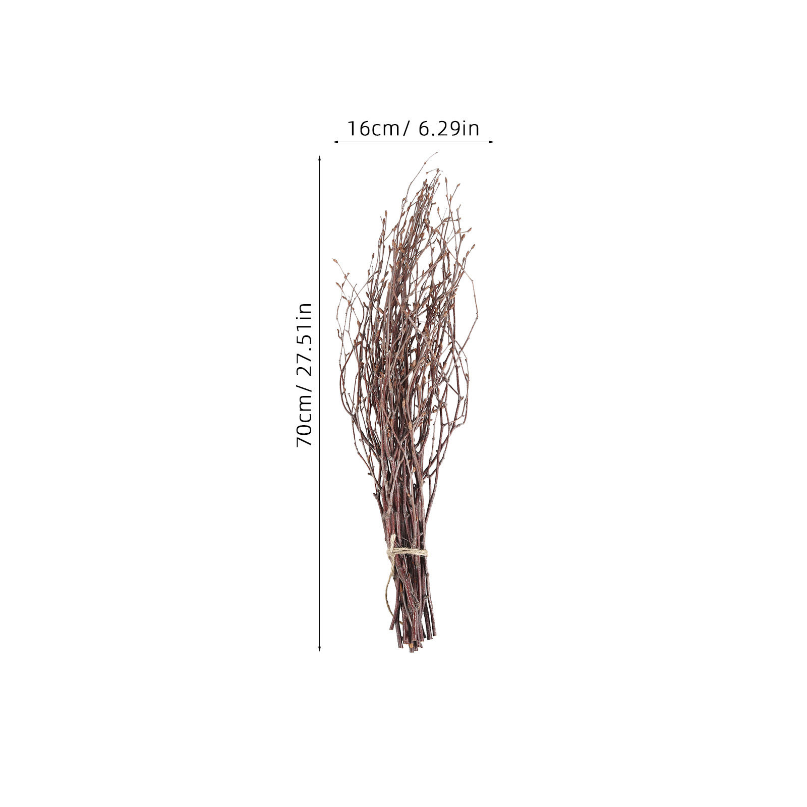 10Pcs 40Cm Birch Branches Real - Centerpiece Stick avaliação e preço