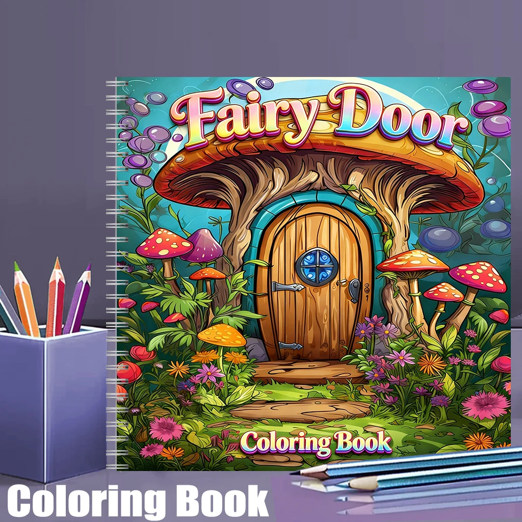 Coloring Book Fairy Door for A - Event Supplies avaliação e preço