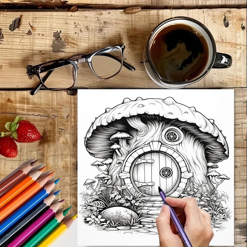 Coloring Book Fairy Door for A - Event Supplies avaliação e preço
