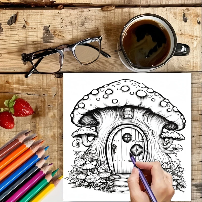 Coloring Book Fairy Door for A - Event Supplies avaliação e preço