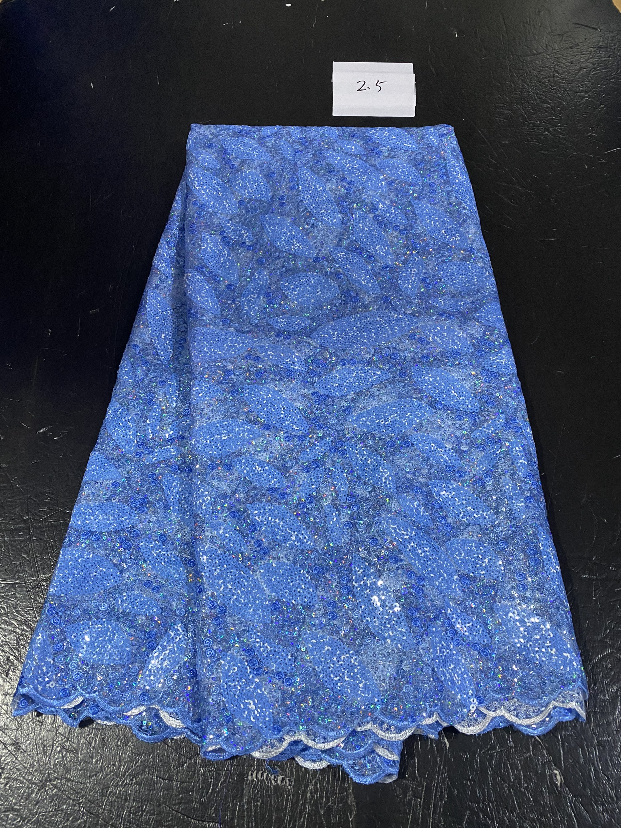 New Nigerian Tulle Lace Africa - Glitter Tablecloth avaliação e preço