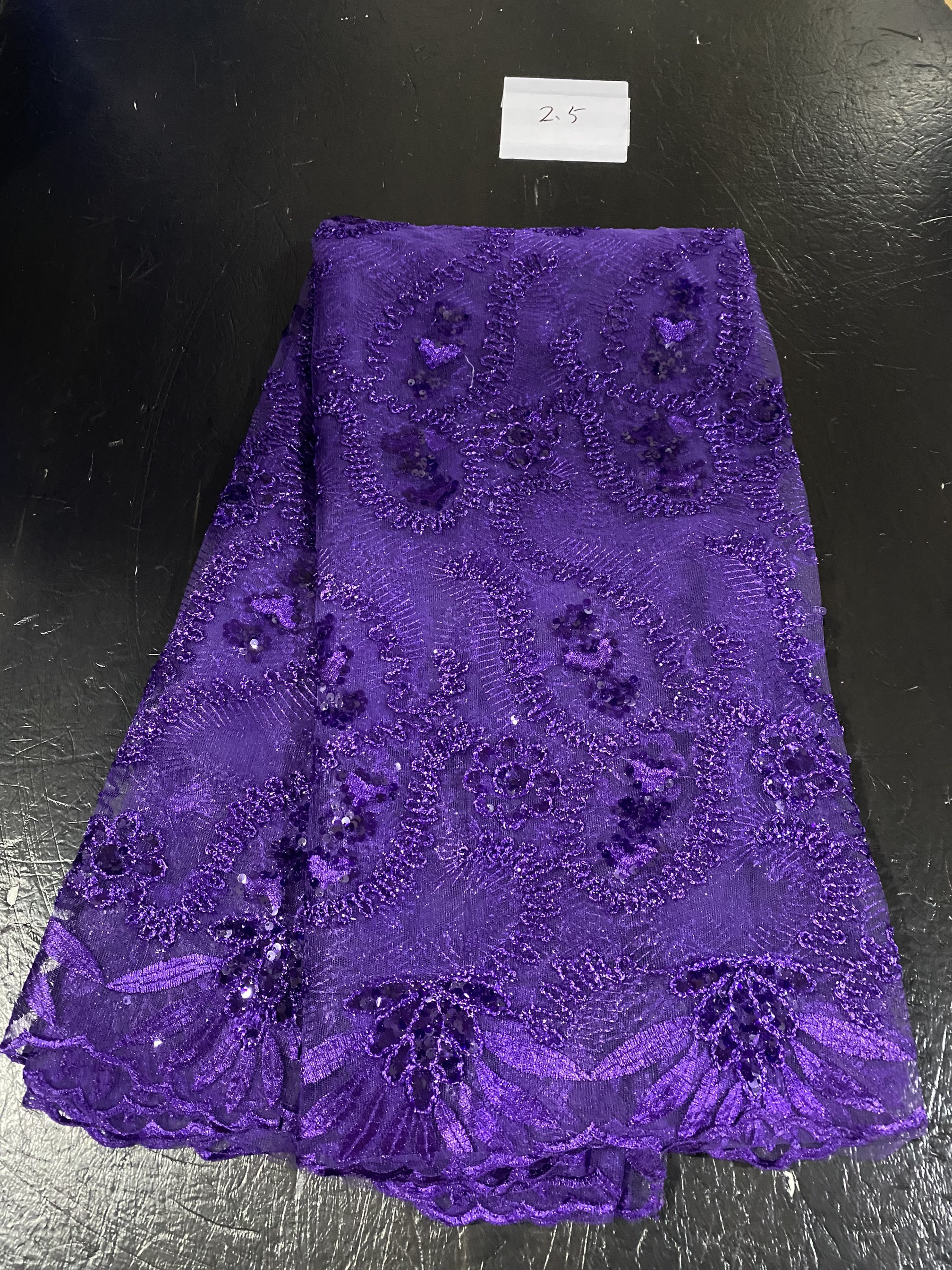 New Nigerian Tulle Lace Africa - Glitter Tablecloth avaliação e preço