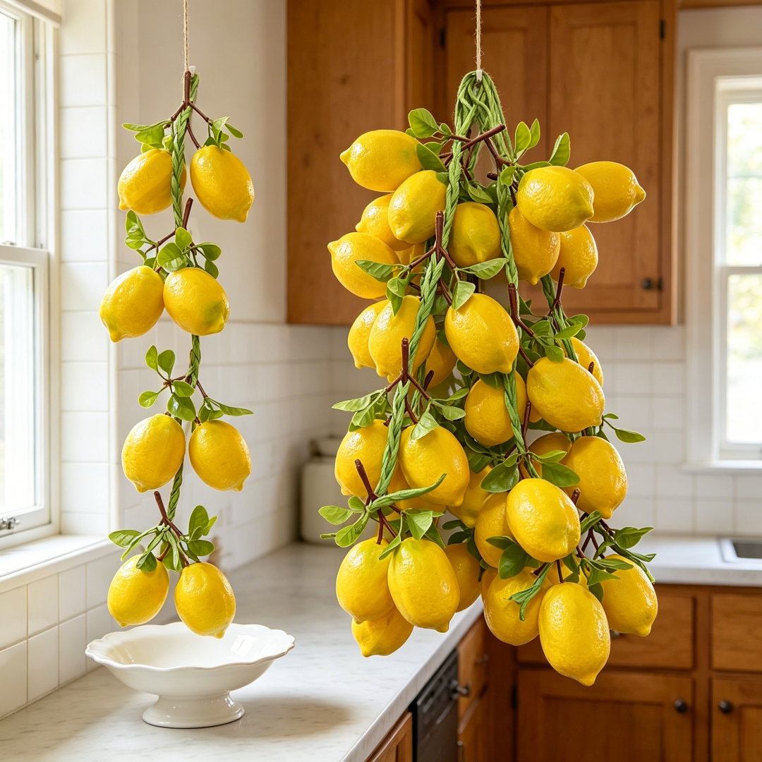 Artificial lemon skewers, Real - Centerpiece Stick avaliação e preço