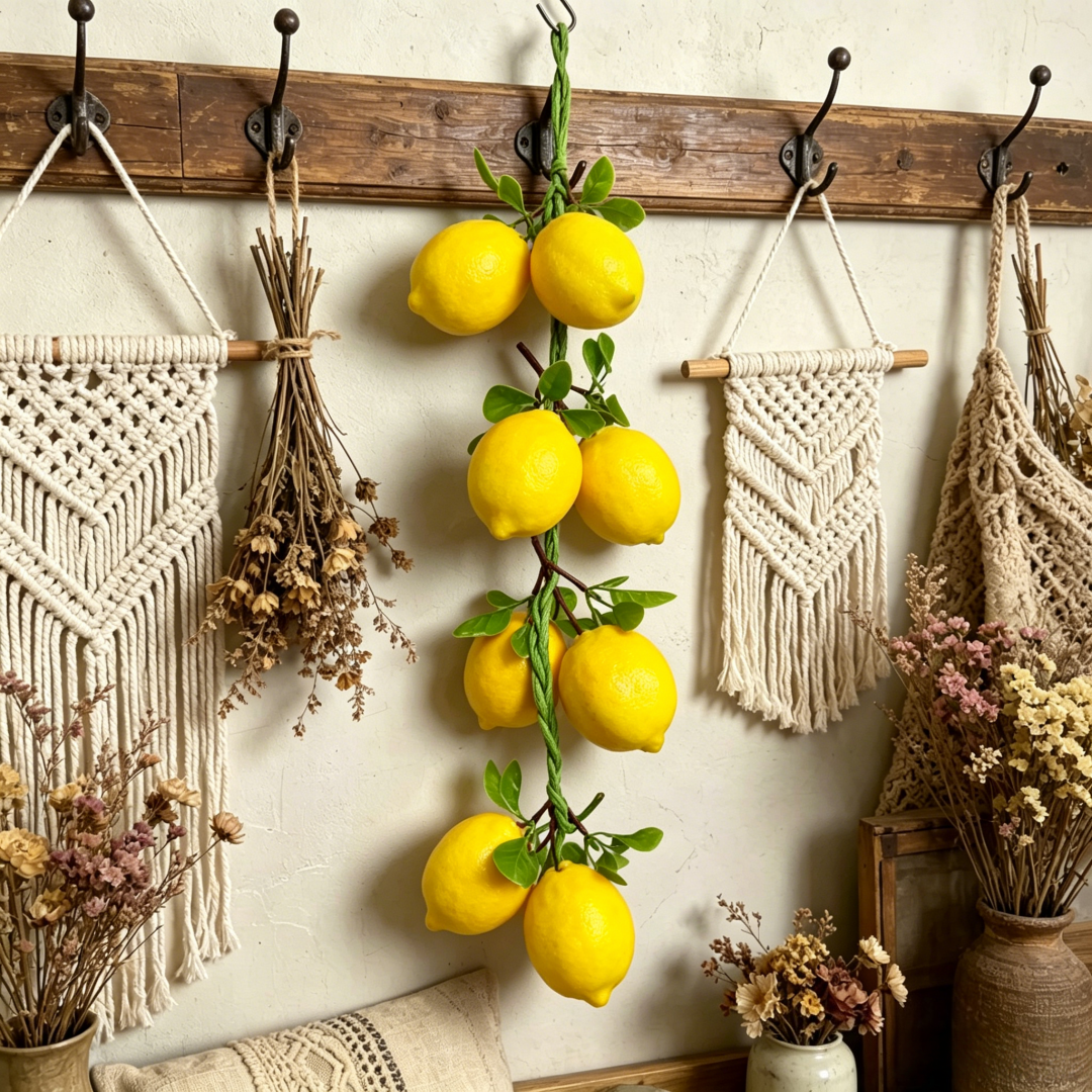 Artificial lemon skewers, Real - Centerpiece Stick avaliação e preço