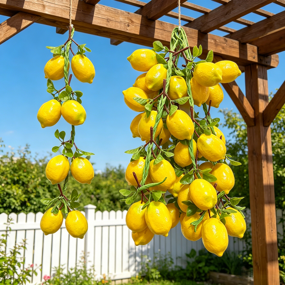 Artificial lemon skewers, Real - Centerpiece Stick avaliação e preço