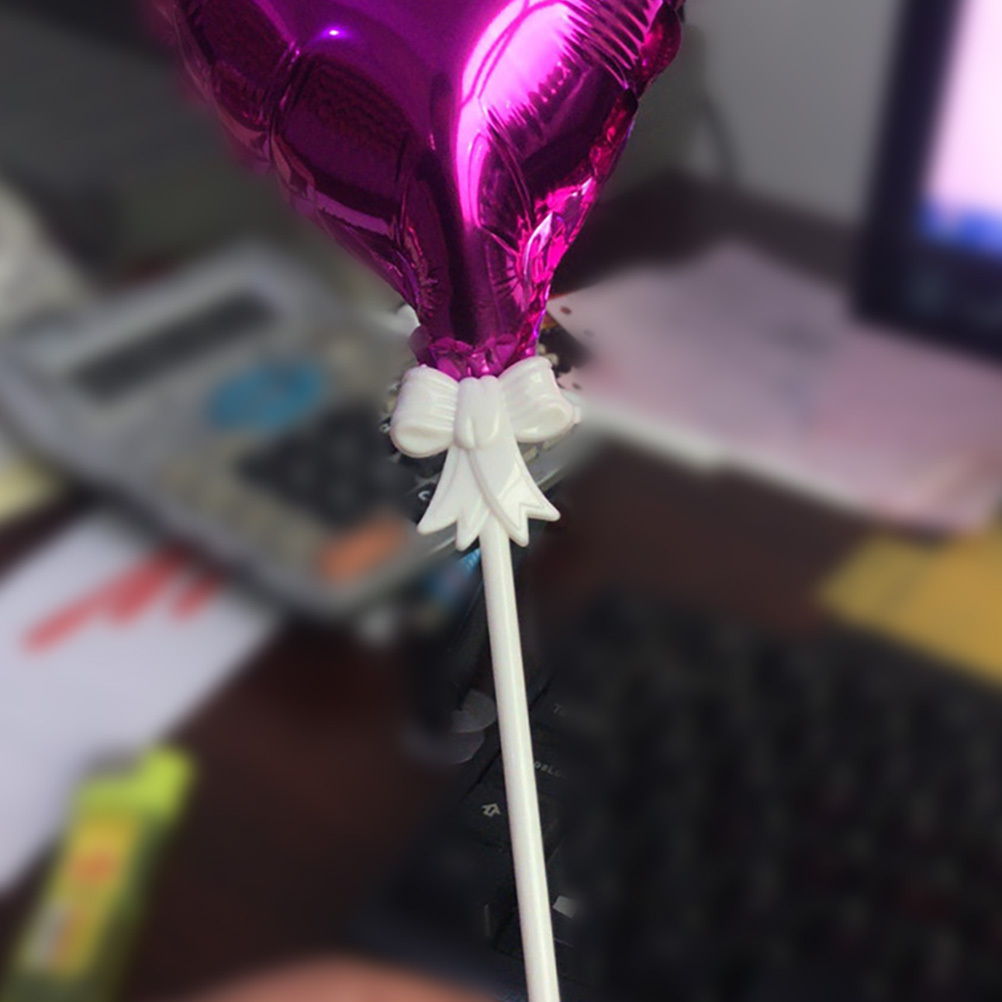 50Pcs Foil Balloon Support Rod - Centerpiece Stick avaliação e preço