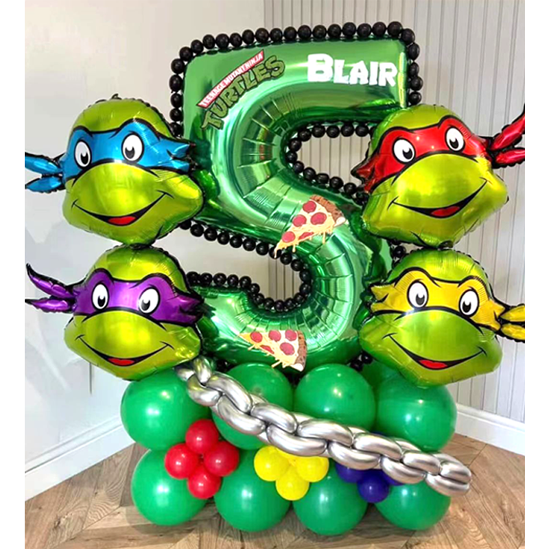 Ninja Turtles Themed Balloon A - Balloon Arch Kit avaliação e preço