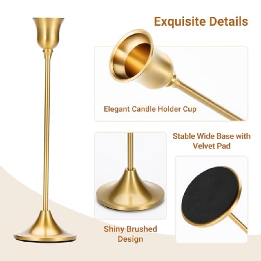 Taper Candle Stick Holder - 3P - Centerpiece Stick avaliação e preço