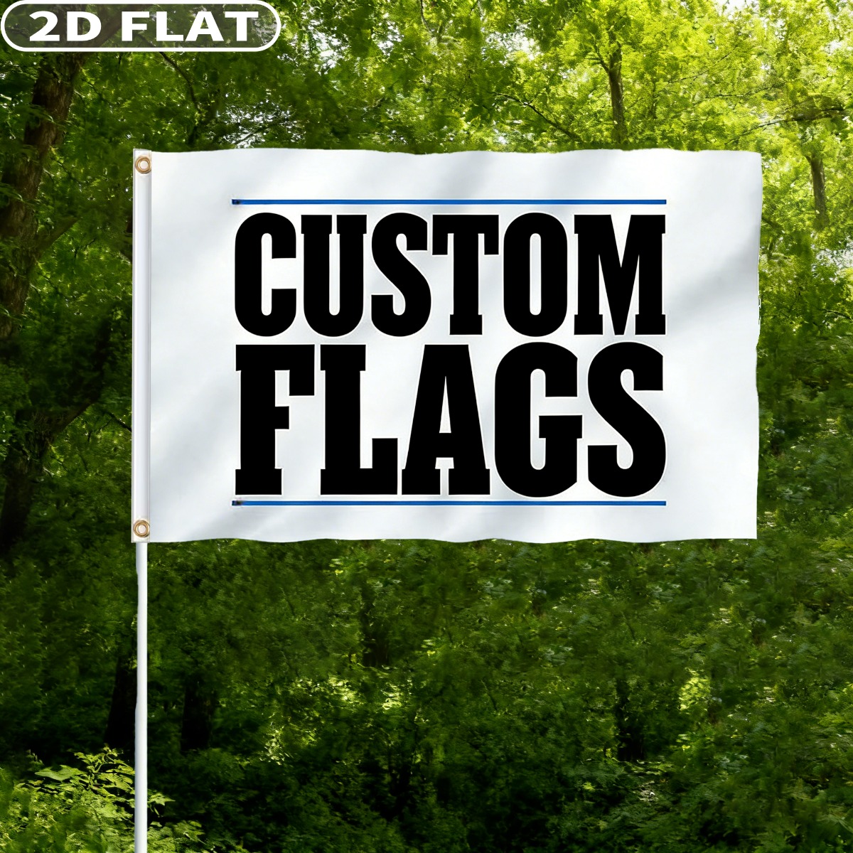 1pc Custom Flag with Image/Log - Event & Party Supply Photos avaliação e preço