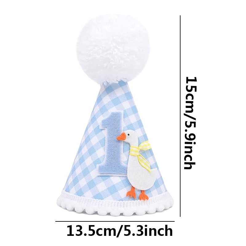 New Goose Birthday Hat Mini He - Party Hat Cone avaliação e preço