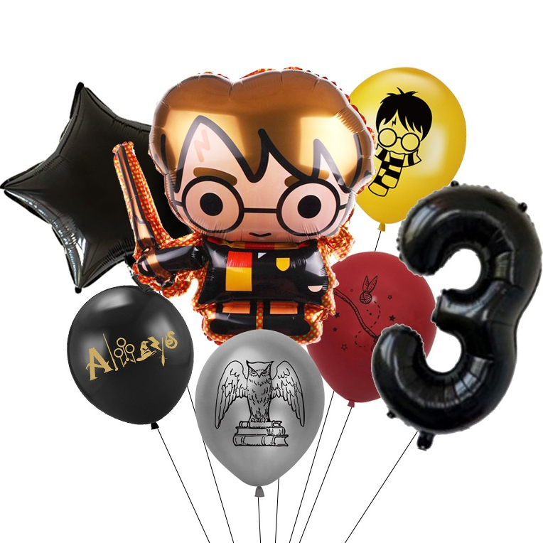 Cartoon Magic Academy Balloon  - Balloon Arch Kit avaliação e preço